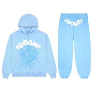 Sp5der Young Thug 555555 Tracksuit Blue