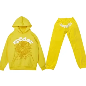 Sp5der Young Thug Worldwide Tracksuit Yellow