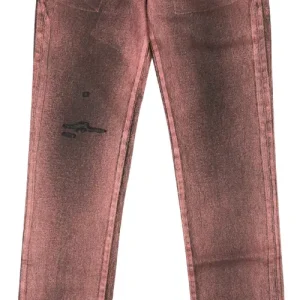 Sp5der x Levi’s Metallic Wash Jeans Pink